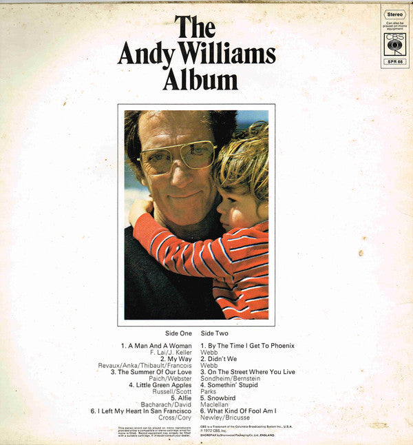 Andy Williams : The Andy Williams Album (LP, Comp)