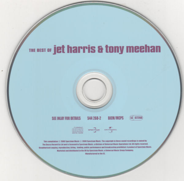 Jet Harris And Tony Meehan : The Best Of Jet Harris & Tony Meehan (CD, Comp)