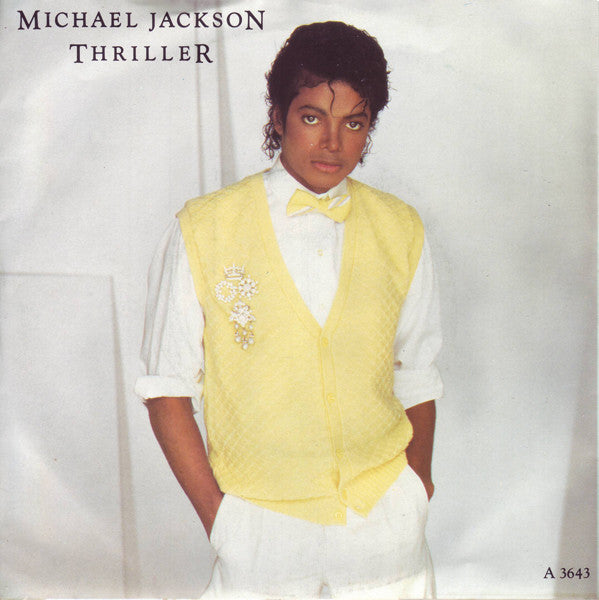 Michael Jackson : Thriller (7", Single, Pap)