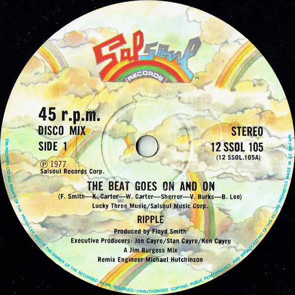 Ripple : The Beat Goes On And On (12")