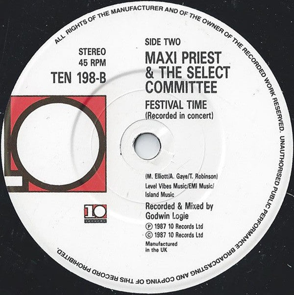 Maxi Priest : Some Guys Have All The Luck (7", Single)