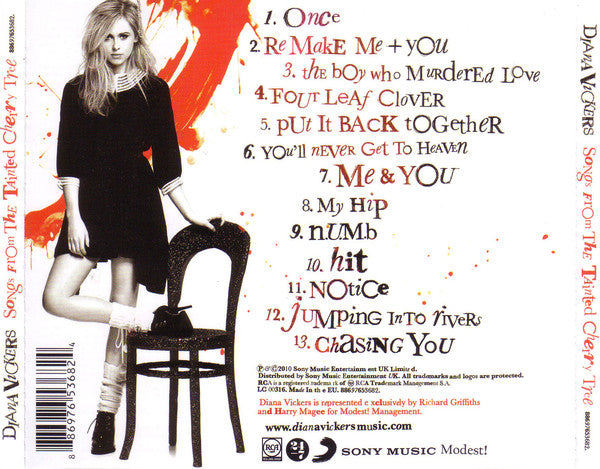 Diana Vickers : Songs From The Tainted Cherry Tree (CD, Album)