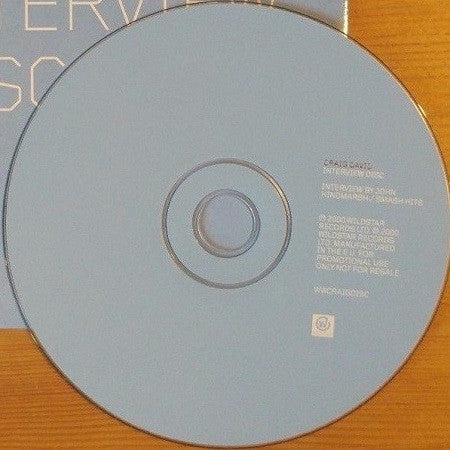 Craig David : Interview Disc (CD, Promo)