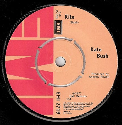 Kate Bush : Wuthering Heights (7", Single, Kno)