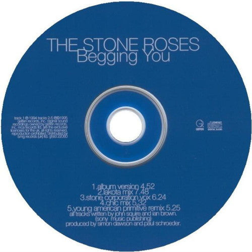 The Stone Roses : Begging You (CD, Single)