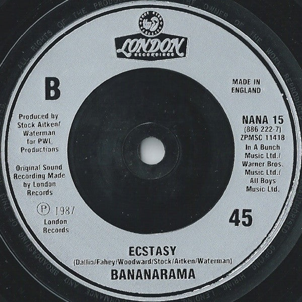 Bananarama : I Can't Help It (7", Single)