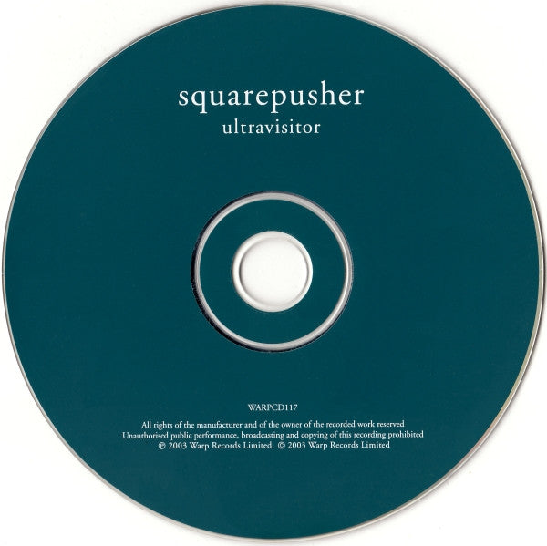 Squarepusher : Ultravisitor (CD, Album, RP)