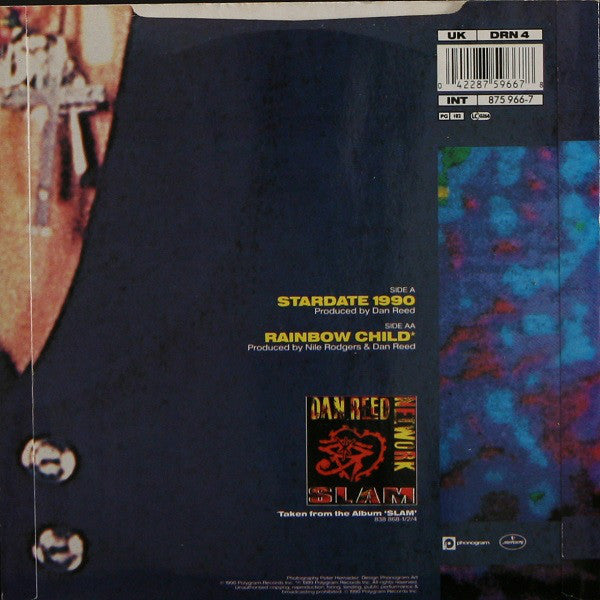Dan Reed Network : Stardate 1990  /  Rainbow Child (7", Single)