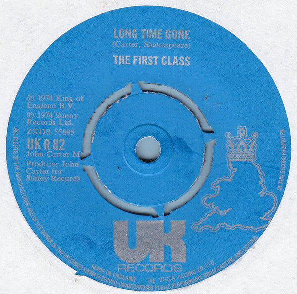 First Class (3) : Long Time Gone / Dreams Are Ten A Penny (7", Single)