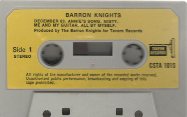 The Barron Knights : Barron Knights (Cass, Album)