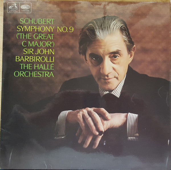 Schubert*, Sir John Barbirolli, The Hallé Orchestra* : Symphony No.9 ('The Great C Major') (LP, RP, 3rd)