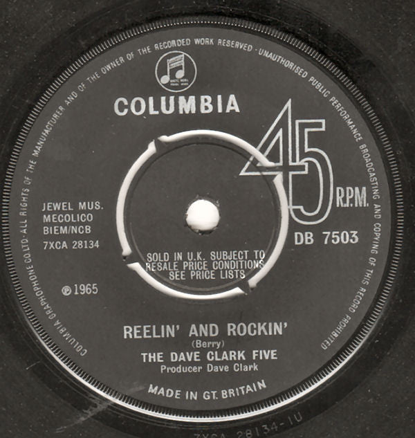 The Dave Clark Five : Reelin' And Rockin' (7", Single)