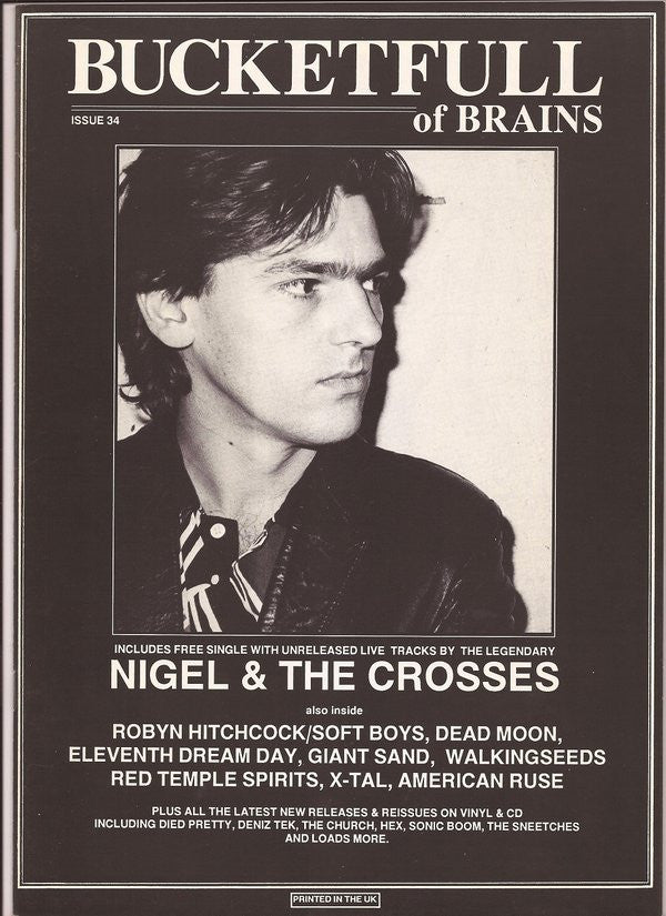 Nigel And The Crosses : The Queen Of Eyes (Live) / Foxy Lady (Live) (7", Promo)