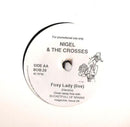 Nigel And The Crosses : The Queen Of Eyes (Live) / Foxy Lady (Live) (7", Promo)