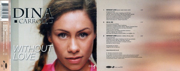 Dina Carroll : Without Love (CD, Single, CD1)