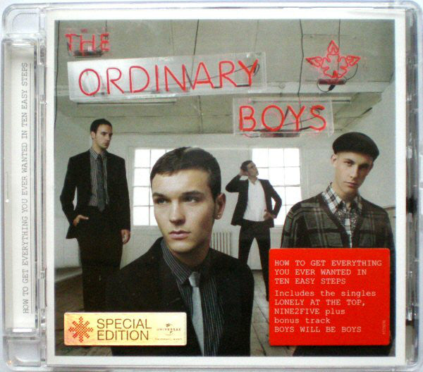 The Ordinary Boys : How To Get Everything You Ever Wanted In Ten Easy Steps (CD, Album, S/Edition, Sup)