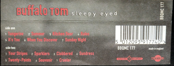 Buffalo Tom : Sleepy Eyed (Cass, Album)