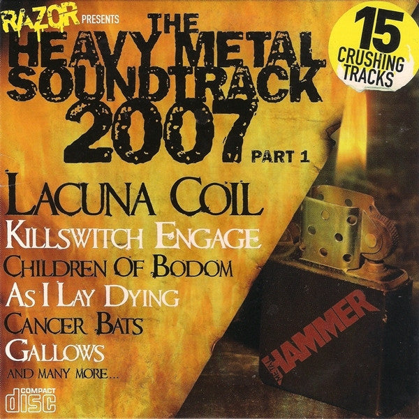 Various : Razor Presents The Heavy Metal Soundtrack 2007 Part 1 / Candlelight Label Sampler 2007 (2xCD, Comp, Smplr)