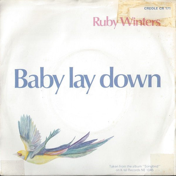 Ruby Winters : Baby Lay Down (7")