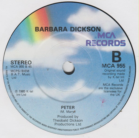 Barbara Dickson : Still In The Game (7", Single)