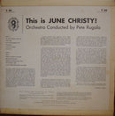June Christy : This Is June Christy! (LP, Album, Mono, RE)