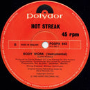 Hot Streak : Body Work (12", Single)