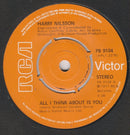 Harry Nilsson : All I Think About Is You (7", Single)