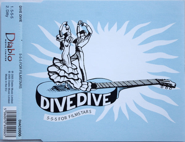 Dive Dive : 5-5-5 For Filmstars (CD, Single)