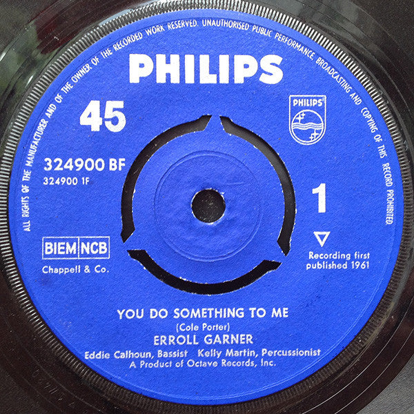 Erroll Garner : You Do Something To Me (7")