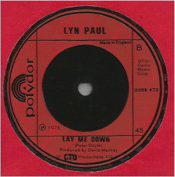 Lyn Paul : Sail The Summer Winds (7")
