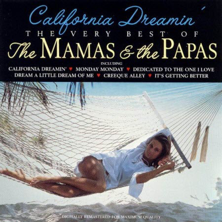 The Mamas & The Papas : California Dreamin' The Very Best Of The Mamas & The Papas (CD, Comp)