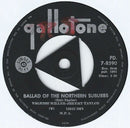 Valerie Miller - Jeremy Taylor : Ballad Of The Northern Suburbs / The Lift Girl's Lament (7", Single)