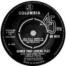 Donald Peers : Games That Lovers Play (7")