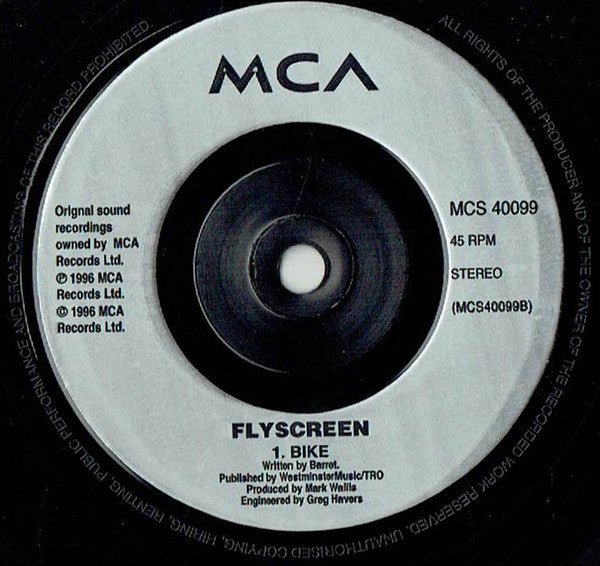 Flyscreen : Shesmokesshedrivesandwritespoetry (7", Num)