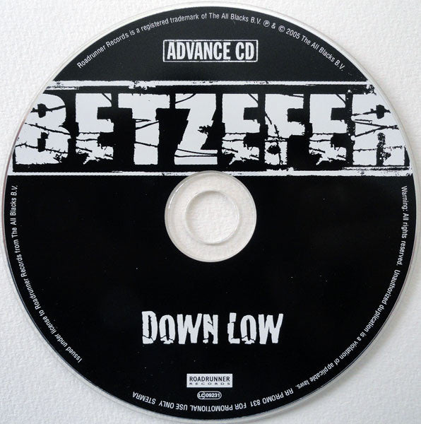 Betzefer : Down Low (CD, Album, Promo)