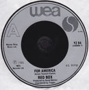 Red Box : For America (7", Single, Sil)