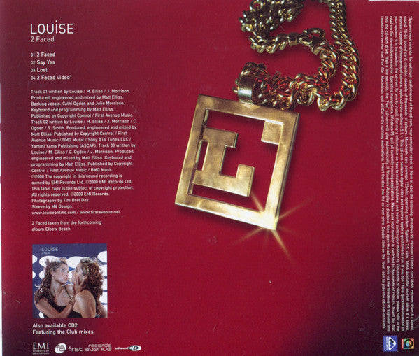 Louise : 2 Faced (CD, Single, Enh, CD1)