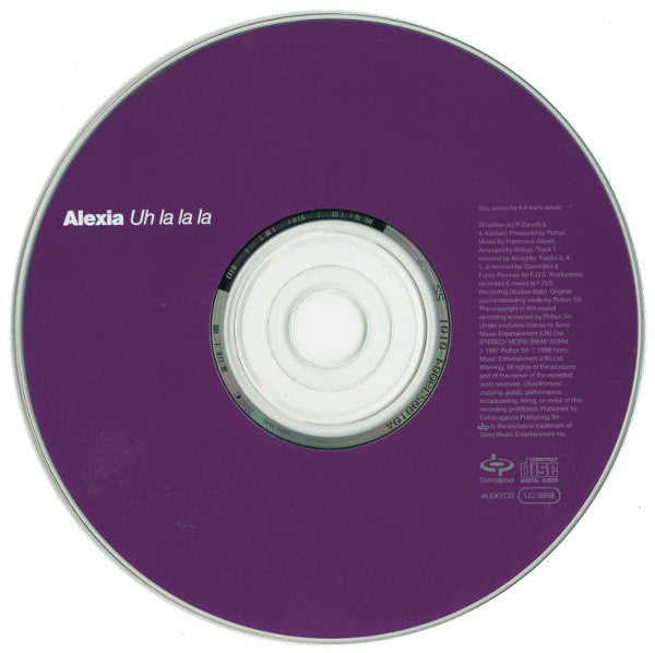Alexia : Uh La La La (CD, Single)