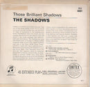 The Shadows : Those Brilliant Shadows (7", EP)
