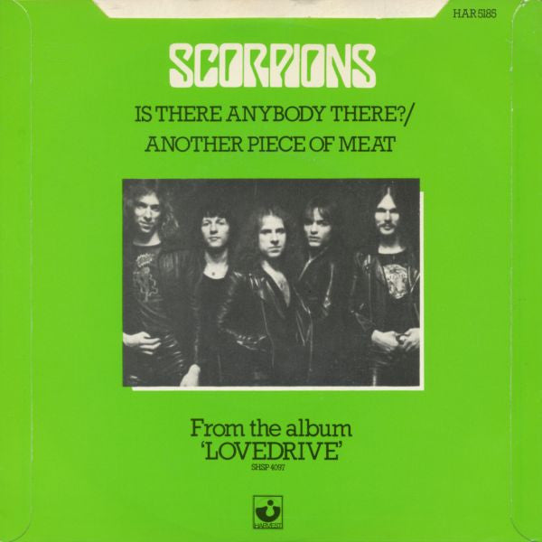 Scorpions : Is There Anybody There? / Another Piece Of Meat (7", Single)