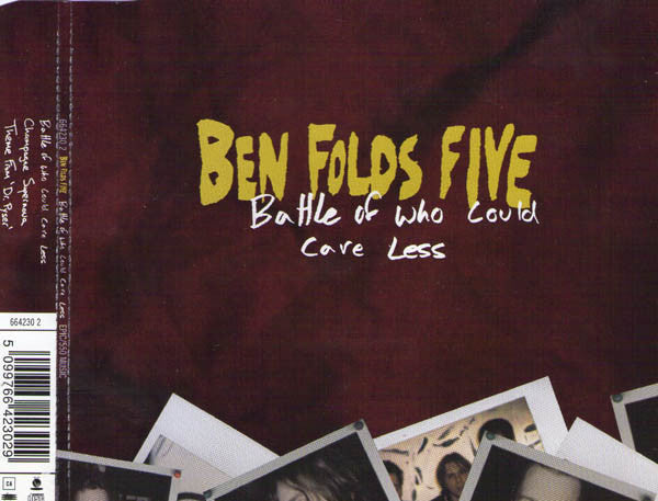 Ben Folds Five : Battle Of Who Could Care Less (CD, Single)