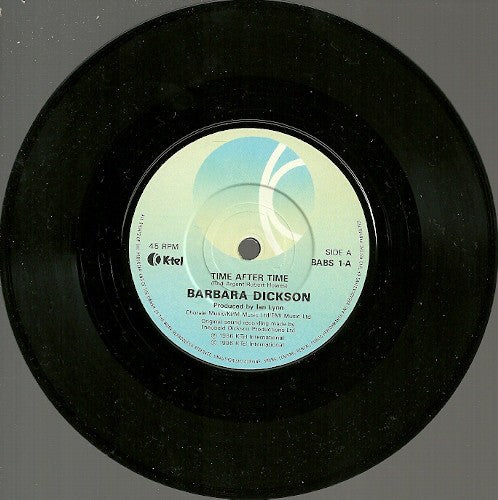 Barbara Dickson : Time After Time (7", Single)