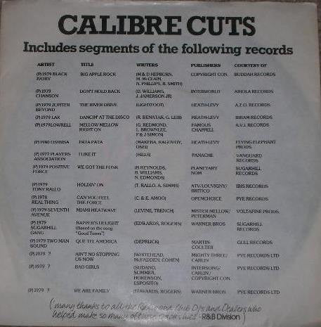 Various : Calibre Cuts (7")