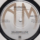 Gallagher & Lyle : Breakaway (7", Single)