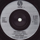Madonna : Holiday (7", Single, Sil)