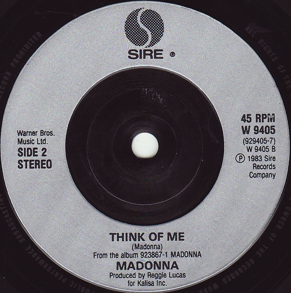 Madonna : Holiday (7", Single, Sil)