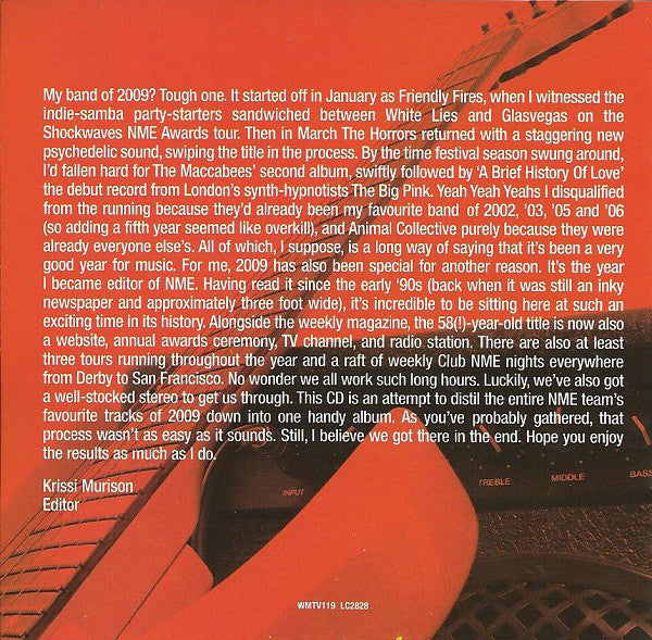 Various : NME The Album 2009 (2xCD, Comp)