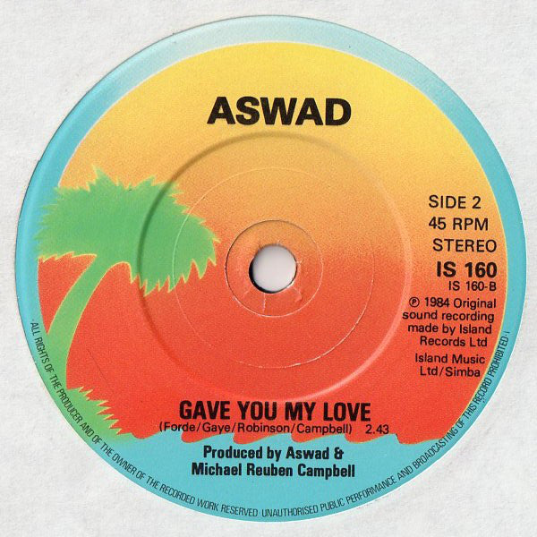 Aswad : Chasing For The Breeze (7")