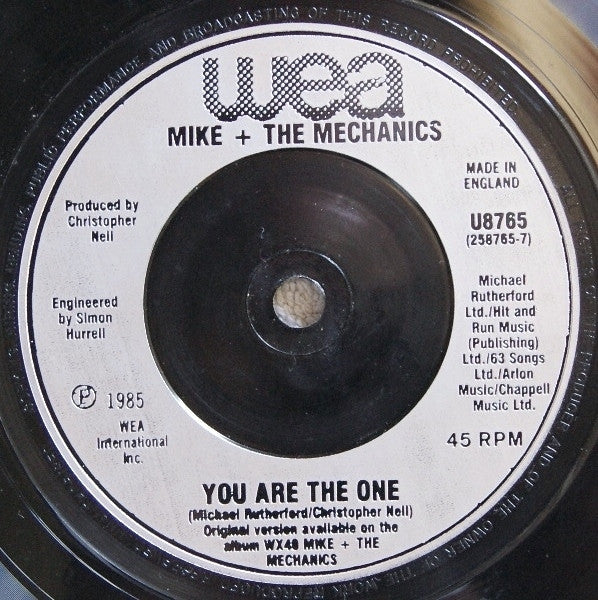 Mike & The Mechanics : All I Need Is A Miracle (7", Single, Sil)