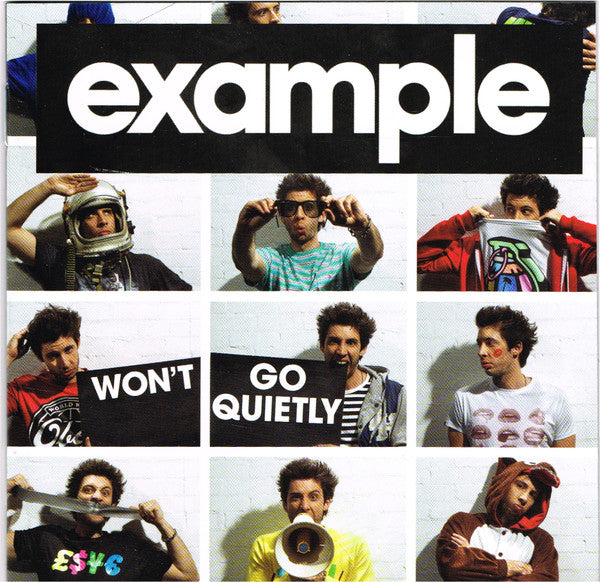 Example : Won't Go Quietly (CD, Album, Enh)